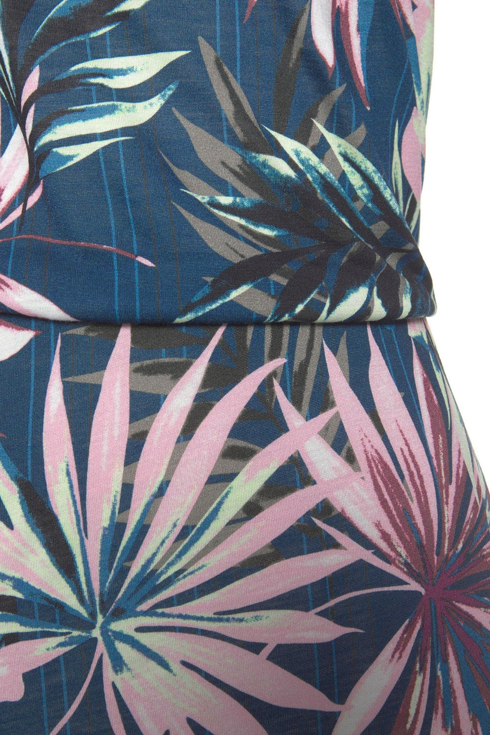 Green bohemian bandeau maxi dress by Lavender Pallas featuring a vibrant printed design for women's casual wear.